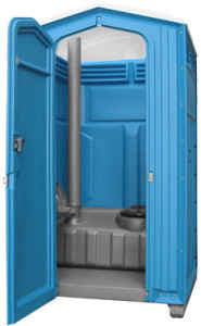 standard-unit-open porta potties for construction sites