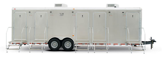 5-stall trailer 5-stall-trailer for showers