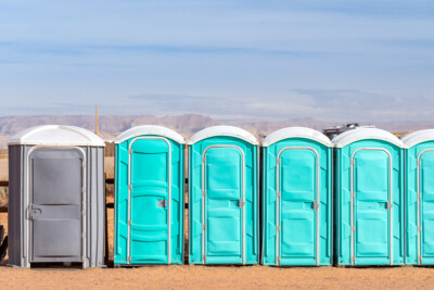 construction porta potties