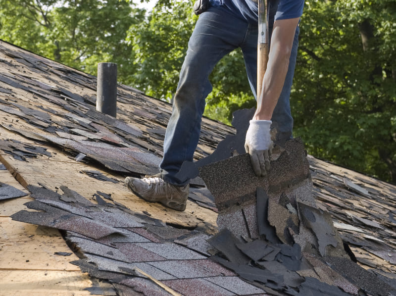 how to dispose of roof shingles and other roofing debris