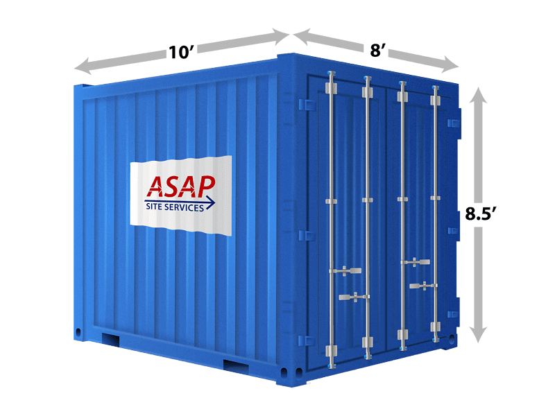 10' Standard Portable Storage Container