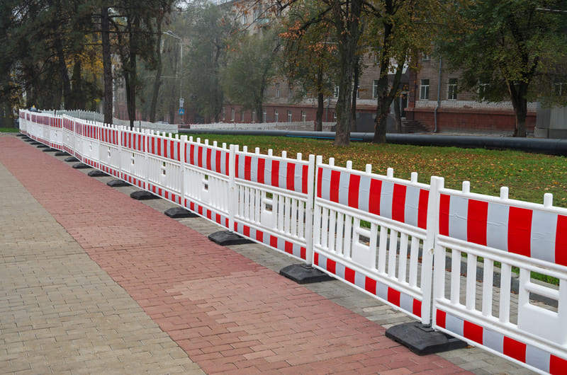 traffic barricades crowd control barrier